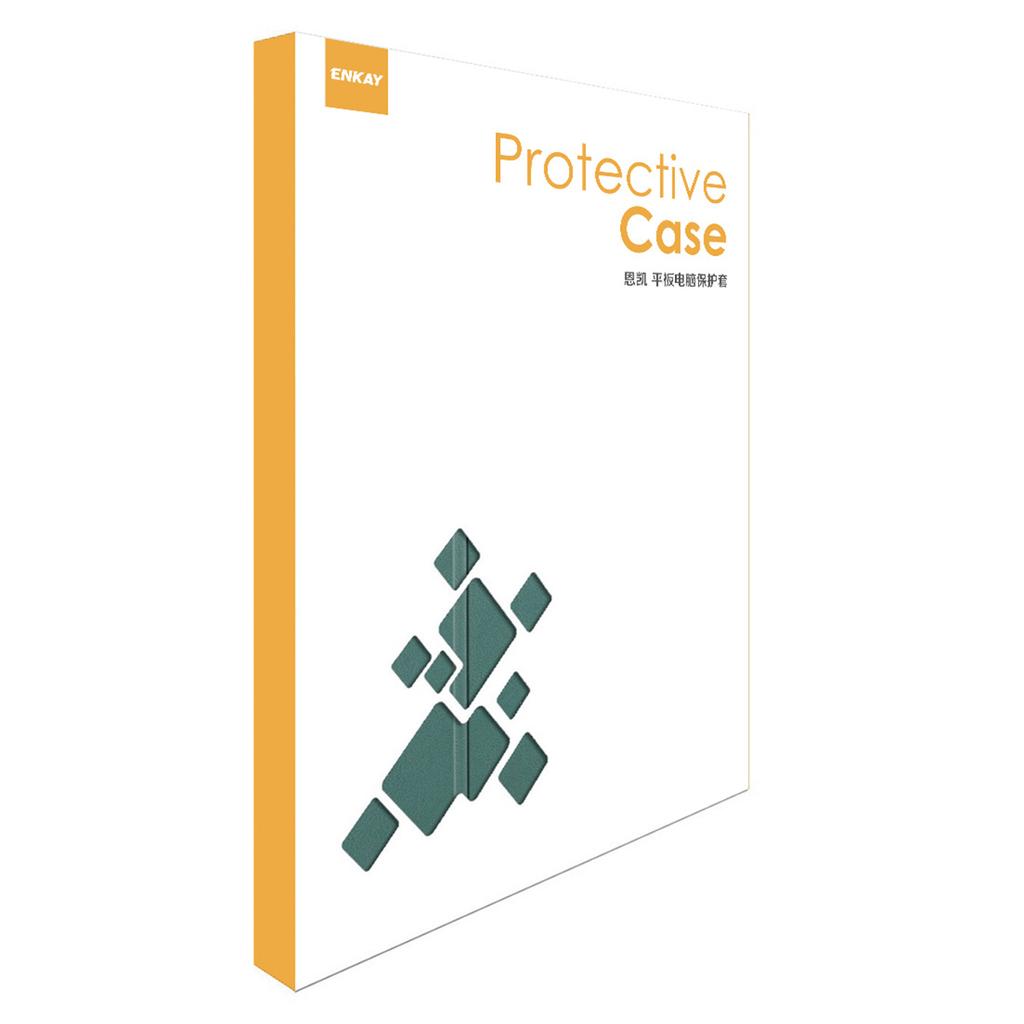 ENKAY HAT PRINCE Для iPad Air 13 (2025)/(2024) Трехсекционная подставка-чехол из ПУ кожи+ПК чехол для планшета