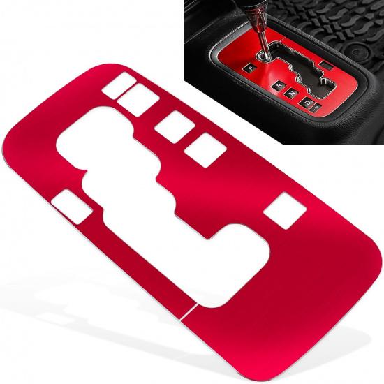 Trim Gear Frame Cover Gear Shift Box Cover for Jeep Wrangler 2012-2018 JK JKU Sport Sahara Freedom Rubicon Unlimited Gear Shift Panel Cover Trim