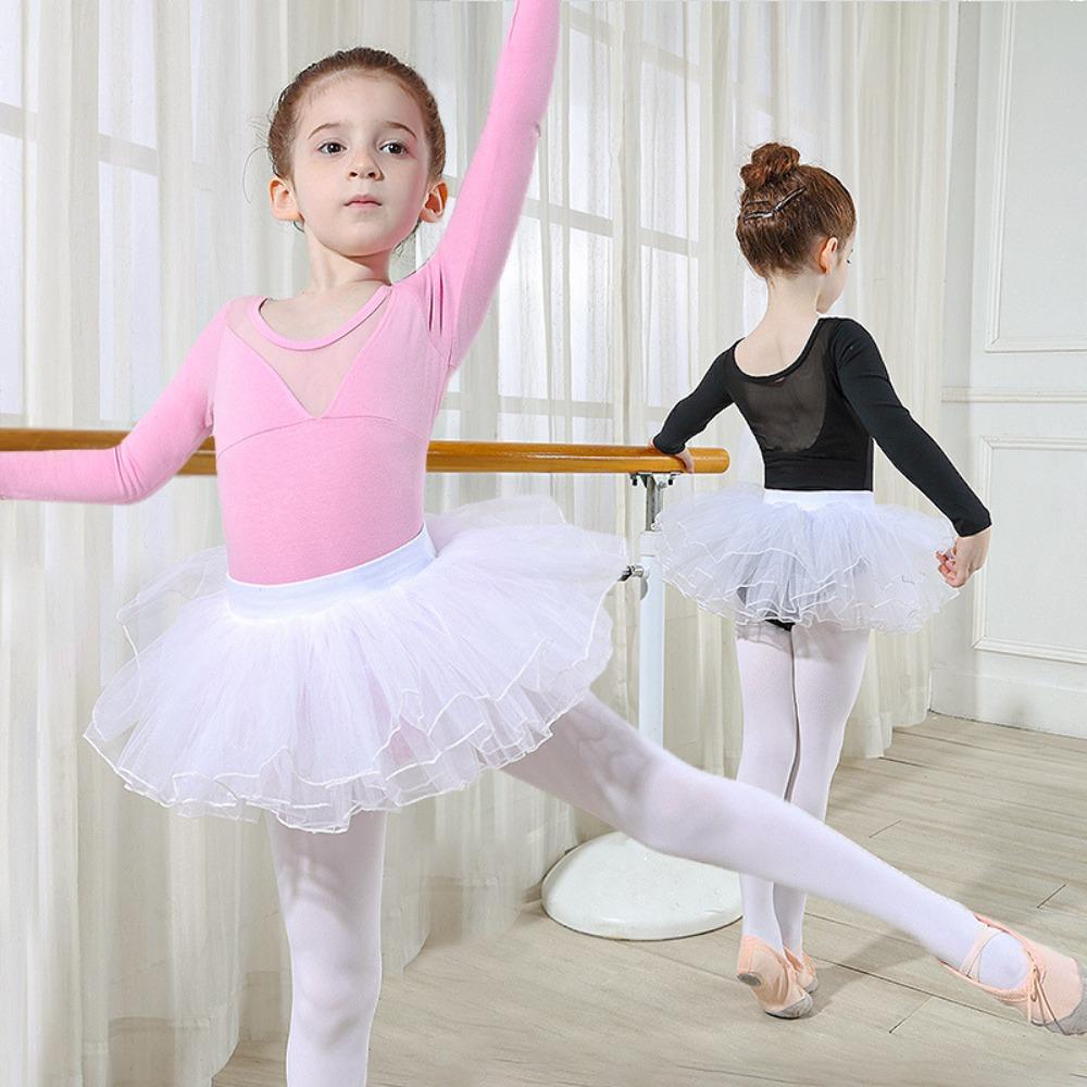 Fluffy Ballet Skirt 4-layer Girl's Skirt Cute Tutu Skirt Children