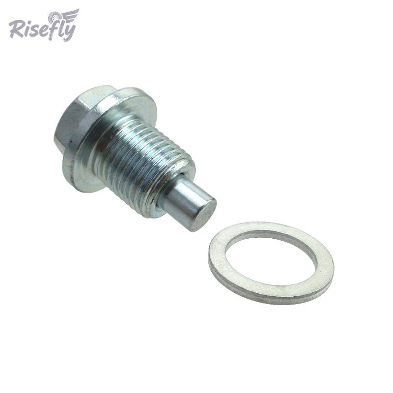 Risefly M16x1.5 Oil Drain Plug For Zongshen NC250 ZS177MM NC450 ZS194MQ Engine Dirt Bike ATV Quad Motorcycle