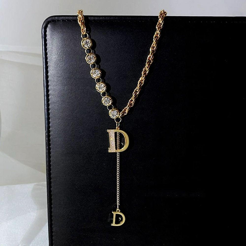 Zircon Necklace Micro Setting Collar Decoration Men Women Jewelry Gift Party