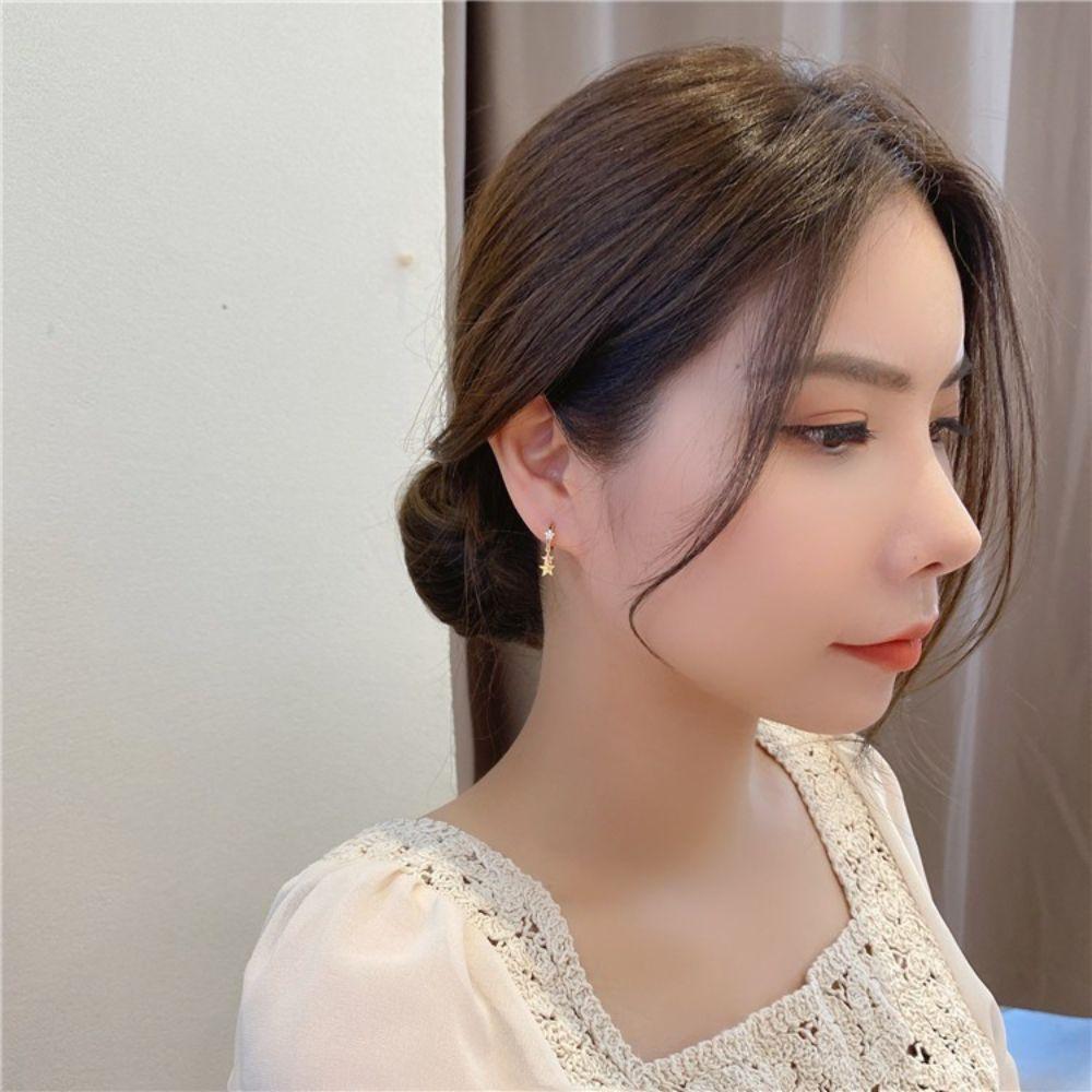 Women Jewelry Piercing Pendant Earring Women Earring Korean Style Earring Star Drop Earrings