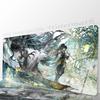 Qiuyuan Аниме W-wuthering Waves Коврик для мыши Нескользящий Подходит для офисных компьютеров Ноутбуков Игровых столов E-sports Клавиатуры XXL