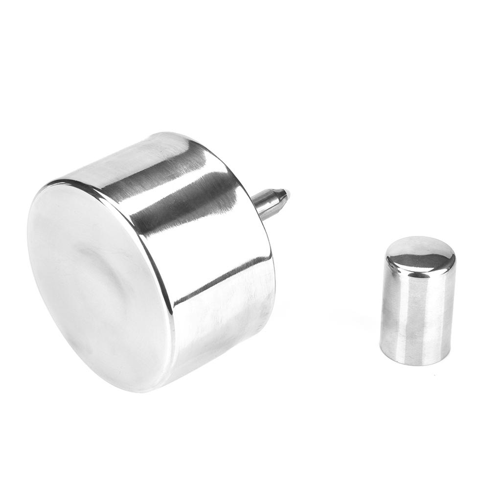 400ml Stainless Steel Thickened Alcohol Burner with Screw and Wick Chemistry Dental Lad Lamp