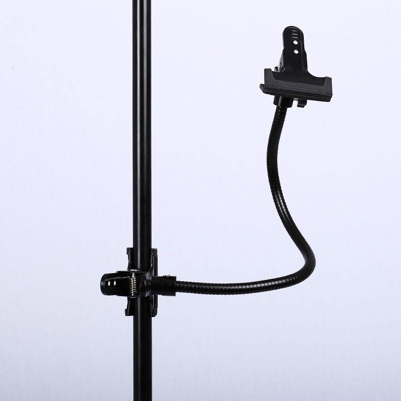 New Background Holder C Clamp Clip Camera Photo Studio Accessories Light Stand Flex Arm Reflector Photo Camara Fotografica