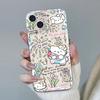 Милый котенок с фейерверком подходит для чехла на телефон Apple iPhone17promax 16 14/13 девчачье сердце 16 мягкий чехол