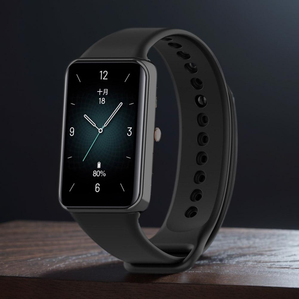 Watch Strap Replacement Sweatproof Smart Watch Wrist Band Wear-Resistant Elastic Sport Band for Honor Band 9