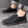 Fashion Loafers Fashion Men Business Shoes Mens Leather Slip On Loafers Breathable Men Casual Shoes Outdoor Male Boat Shoes Moccasins