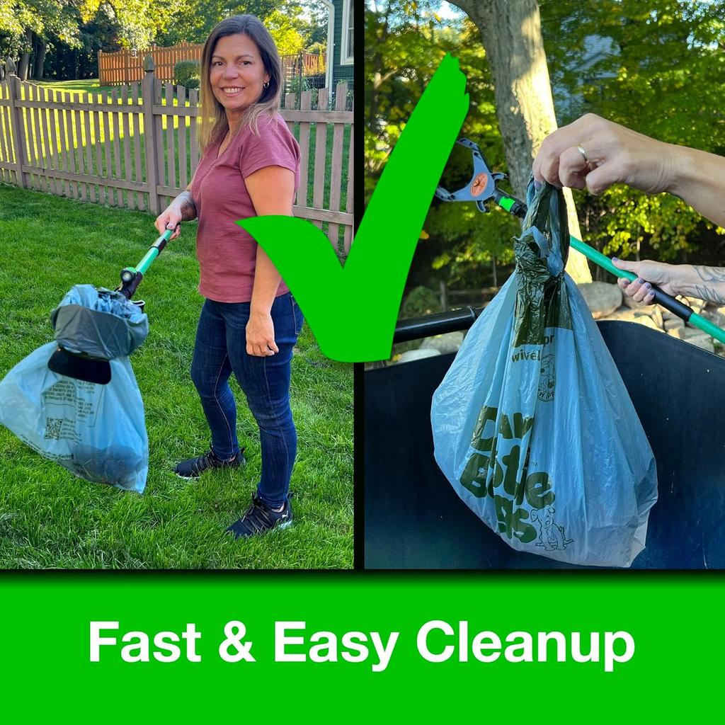 GoGo Stik XP Totally Clean Pooper Scooper. You and Tool Stay Clean. Use Store Bags or Heavy Dootie Bags. Scoop Until Bag Fills. On extreme