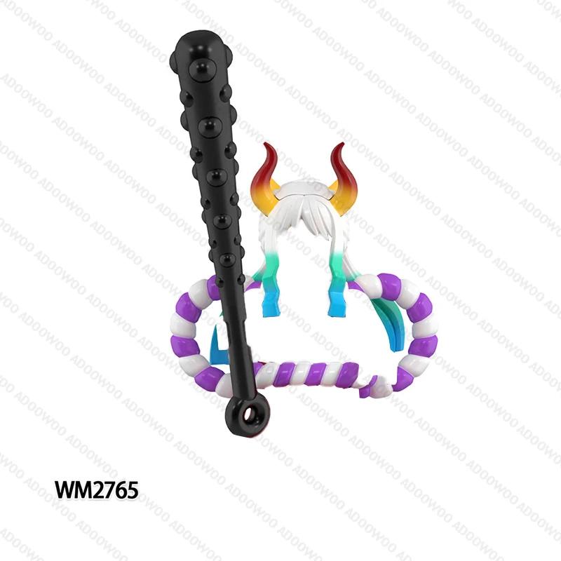 Горячая Мультяшная Аниме WM2746-WM2785 Фигурка Джоба Зоро Персонаж Японской Серии Кукла-Действие Модель Конструктор Игрушка Подарок