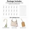 50pcs Soft Silicone Keychain Strap Silicone Wristband Key Ring Accessories Silicone Key Chain  DIY