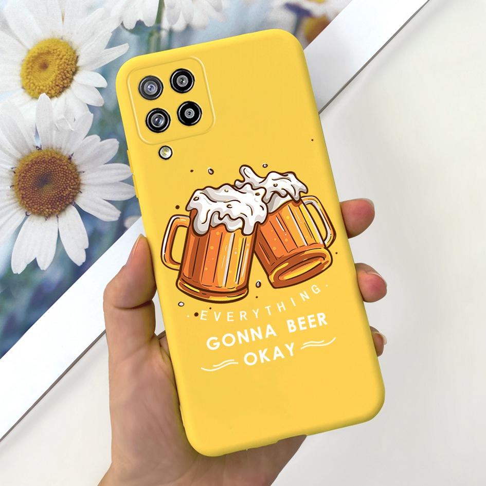 Для Samsung Galaxy A22 4G Чехол A 22 SM-A225F Обложка Модный Мраморный Funda Мягкий Силиконовый Чехол на Samsung A22 5G SM-A226B A22s Capa