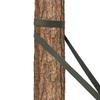Многофункциональная нейлоновая стропа 2,5 см x 10 м Зеленая