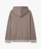 Мужская толстовка с капюшоном Armani Exchange с флоковым логотипом, эластичная_Шоколад A414331017