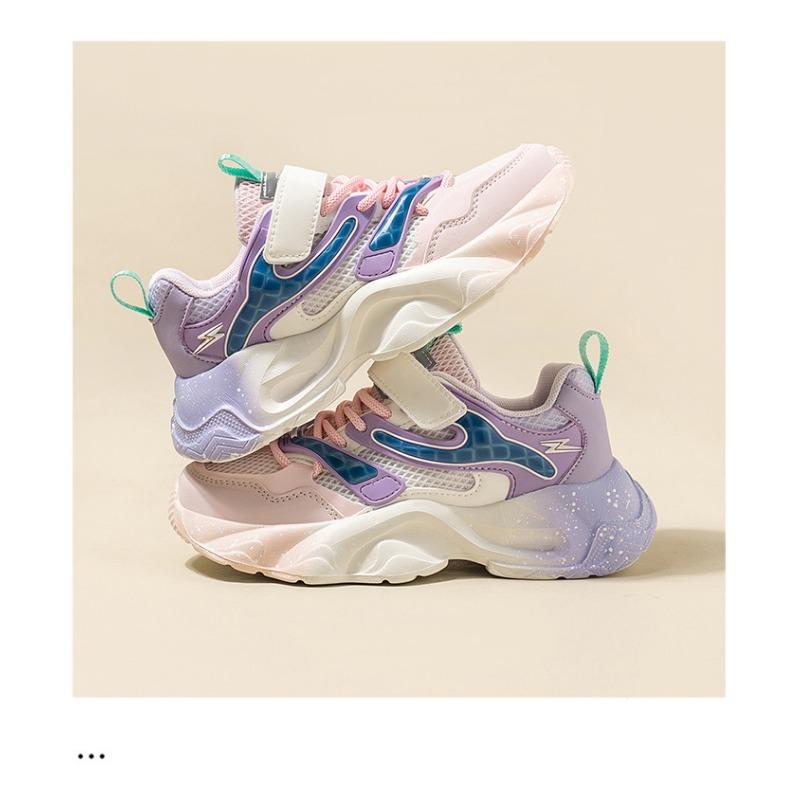 Обувь для девочек Daddy Shoes Весна и осень Новые детские сетчатые туфли Спортивная обувь для мальчиков Детские кроссовки для бега CuHK Children Light Sole Shoes