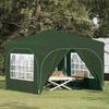 Pop up Party Tent 290 x 290 x 245 cm Green