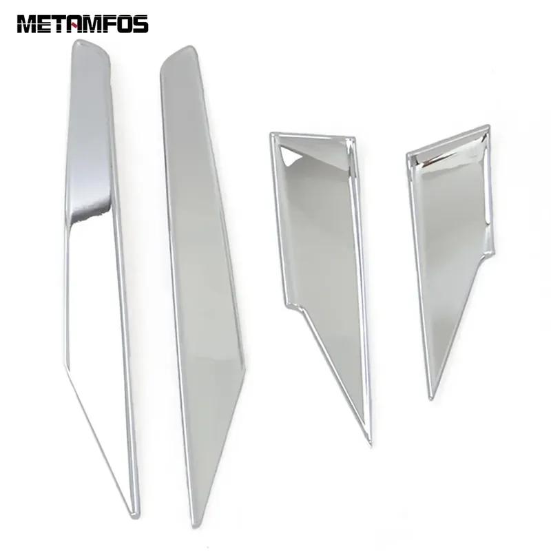 For Hyundai Kona Kauai 2017- Chrome Rear View Side Door Mirror Strip Molding Trim Exterior Accessories Car Styling