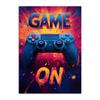Nowoczesny Plakat w Ramie Obraz gamingowy Konsola X-Box Pad dla gracza