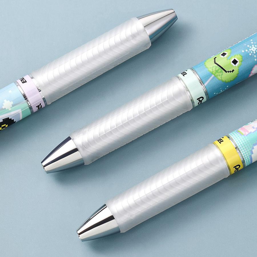 1pc Pentel BLN75 Gel Pen Tokyo Story Pixel Limited Edition Cute Pen 0.5mm Black Quick Drying Ink Japanese Stationery