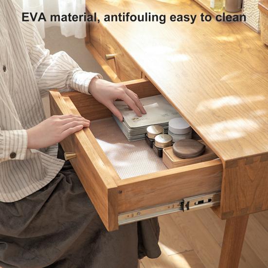 1 рулонный коврик для ящика, нескользящая подкладка для полки, водонепроницаемый влагостойкий коврик для шкафа для домашней кухни