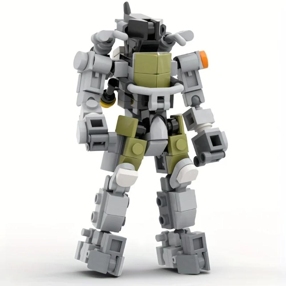 MOC Robot Building Kit Armor Action Figure Building Model Toy Collectible Toys For Children Adults Christmas Birthday Gift