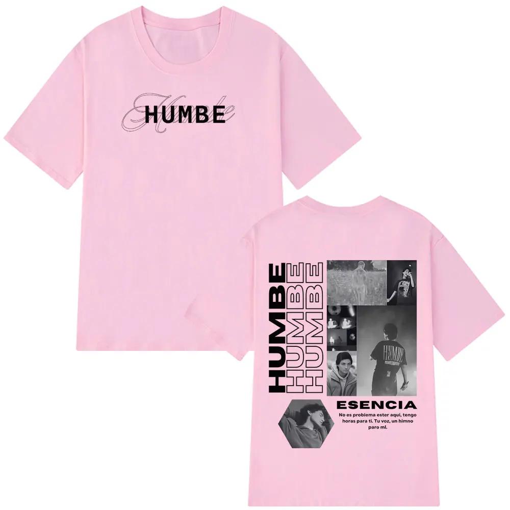 2026 Singer Humbe Esencia Tour Print Tshirt Unisex Women Summer Cotton Casual Tshirts Hiphop Oversized Gothic Punk Tshirts Tops