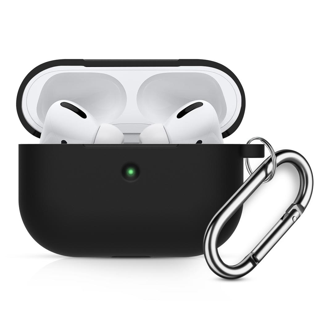 Для чехла AirPods Pro Беспроводные Bluetooth-наушники Защитный Для Airpods Pro Мягкий Силиконовый Чехол Аксессуар для наушников С крючком