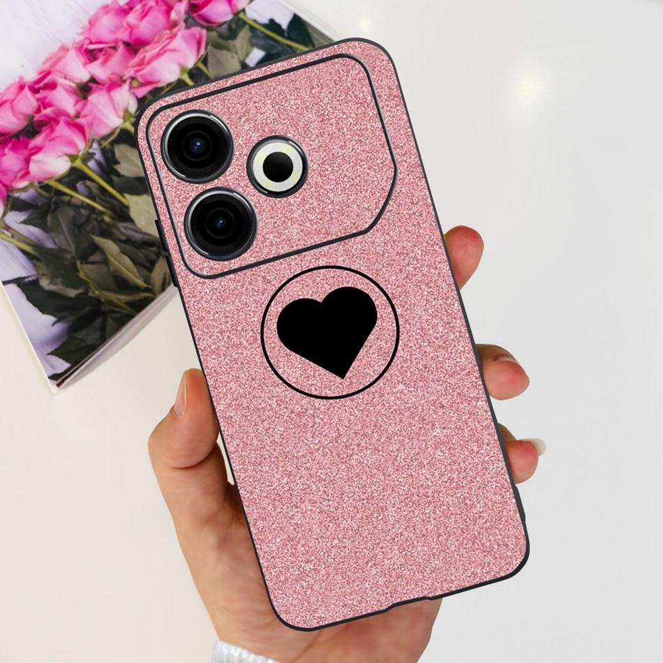 Чехол для телефона Tecno Pova 6 Neo Pova6 Neo 4G 2024 Элегантный принт Мягкий силикон ТПУ Чехлы