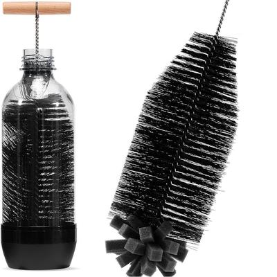 Щетка для бутылок 31 см для стеклянных бутылок Sodastream Crystal(черный)