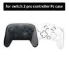 Прозрачный защитный чехол для контроллера Switch 2 Pro Прозрачная крышка Игровая рукоятка Защитный чехол для контроллера для NS2 Pro Крышка