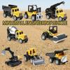 Alloy Small Construction Cars Vehicles, Die Cast Mini Construction Truck Toys