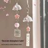 Exclusive 2 Sakura Wind Chime Handmade Phone Charm: Beaded & Versatile