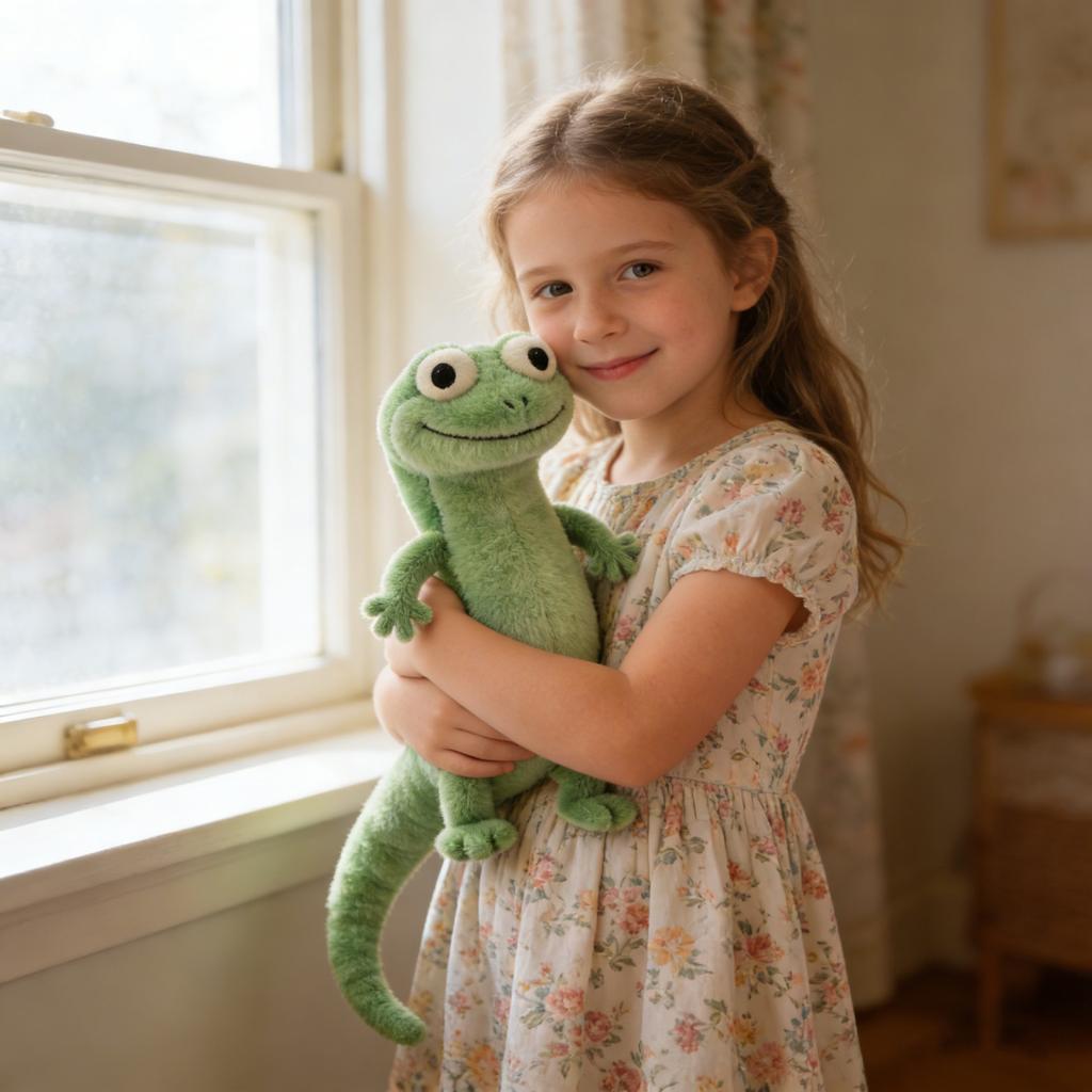 25cm Realistic Lizard Plush Toy Cute Reptile Stuffed Animal Doll Anime Peripheral Soft Pillow Gift