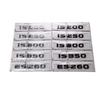 ABS Car Body Side Emblem Styling for Lexus IS200 IS350 IS250 IS300 Rear Trunk Badge Decal Decoration