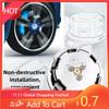 For VW New 4pcs Hub Led Lights Cap Car Floating Illumination Wheel Center Covers Caps For VW Volkswagen golf4/6/7 toutan passat