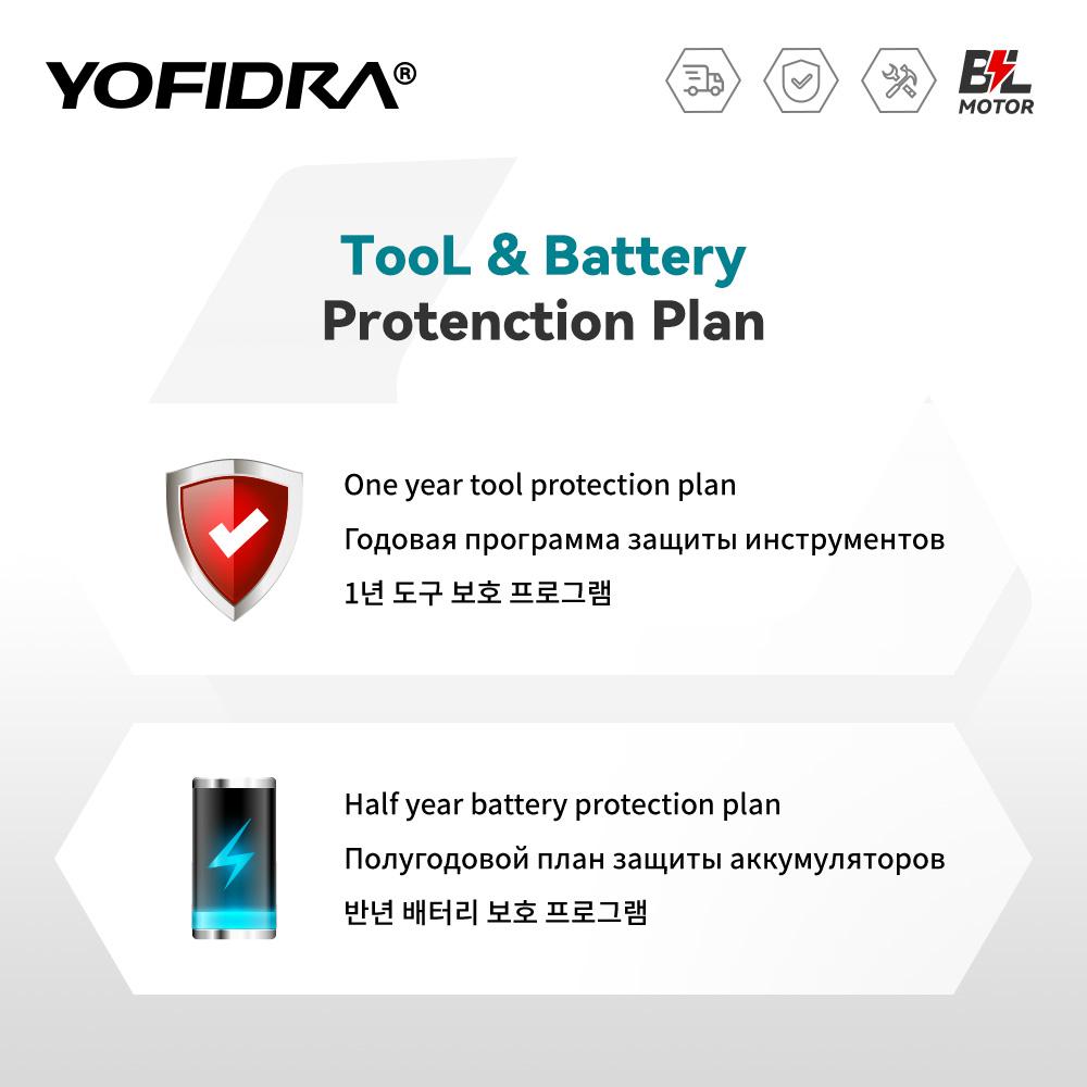 Yofidra 30 мм бесщеточный электрический секатор, мощный секатор, садовый резак для веток деревьев, ножницы, инструмент для аккумулятора Makita 18 В