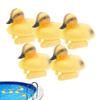 Floating Duck Ducklings Pond Statue Ornament Plastic Duck Decoy Floating Decorative Animal Sculptures Outdoors