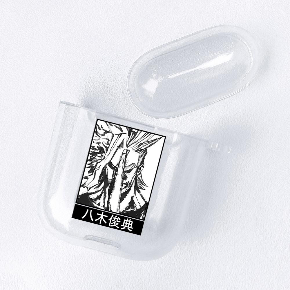 Аниме My Hero Academy фигурки прозрачный чехол для Airpods Funda Airpods 2/1 чехол Boku No Hero Academy мягкий чехол из ТПУ