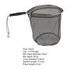 Fishing Landing Net Strong Load-bearing Catch Fish Aluminum Alloy Handle Round Fishing Brail for Outdoor Fishing