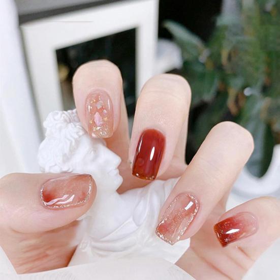 Yousheng 15 мл лак для ногтей быстросохнущий высокопигментированный не раздражающий летний гель-лак для ногтей верхнее покрытие для девочек