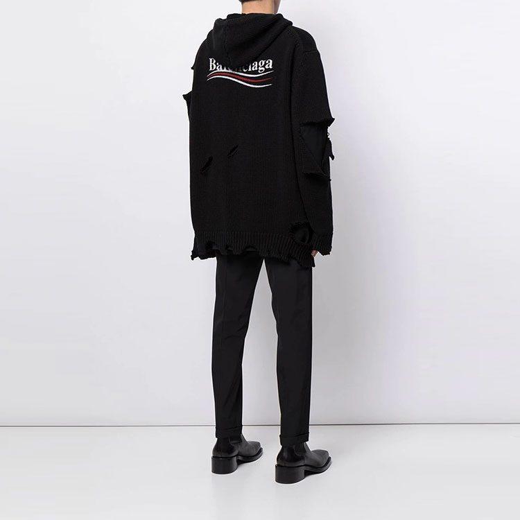 Balenciaga Свитер Унисекс Черный 662718T32121069
