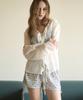 SIGREAT Strap Floral Shorts_Beige