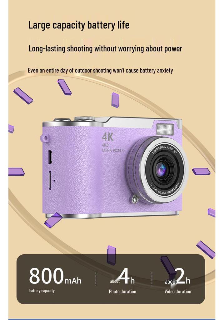 Новая 4K беззеркальная DSLR начального уровня с высокопиксельным CCD-сенсором