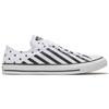 Converse Chuck Taylor All Star Удобные низкие парусиновые кеды Унисекс Черные Белые 167837C