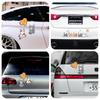 Creative Decoration Car Decal Scratches Cover Cute Cat Sticker Easy Install Funny Waterproof Fashion Personalize Car Decoration (Walking Cat)