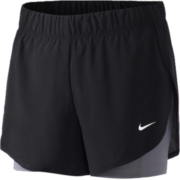 (WMNS) Nike Flex 2-in-1 Woven Shorts 'Black Grey' Women's AR6354-013