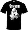 Samhain Death Cards Black Poster Horror Punk Band Unisex T-Shirt
