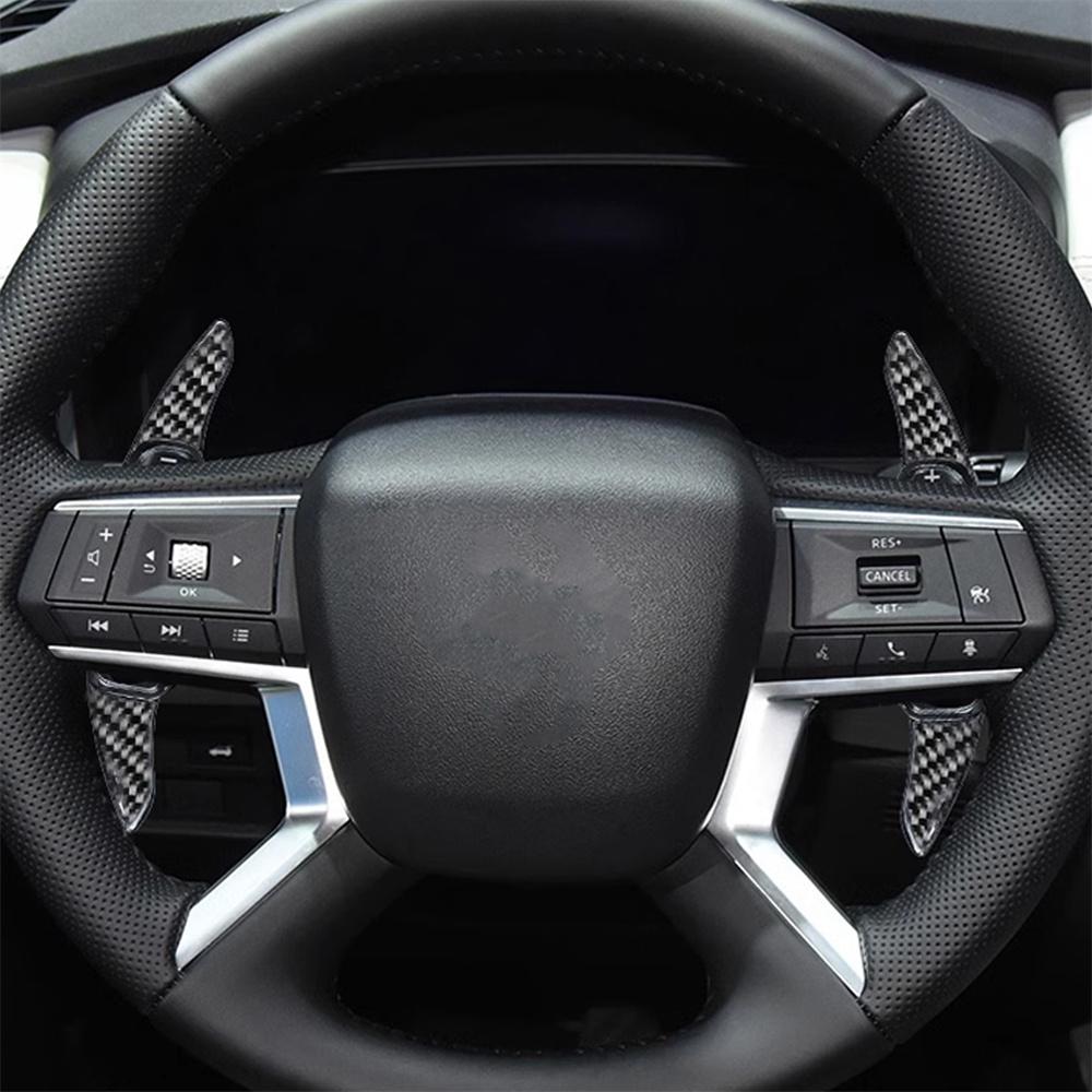 Подрулевые лепестки переключения передач из углеродного волокна для Mitsubishi Outlander 22-24