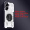 Прозрачный магнитный чехол для Xiaomi POCO X8 Pro X7 Pro Redmi Turbo 5 Max Бронированный Прозрачный Защита с рассеиванием тепла Чехол для телефона