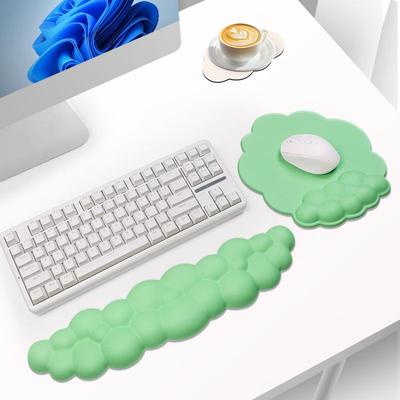 Подставка для запястья из пеноматериала Cloud Memory для мыши и клавиатуры - нескользящая офисная подставка для руки